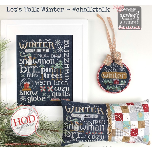Let's Talk Winter, #chalktalk by Hands On Design