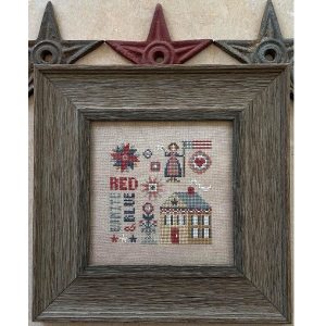 Doodles: Red, White, & Blue chart by Heart In Hand