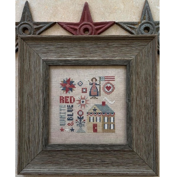 Doodles: Red, White, & Blue chart by Heart In Hand