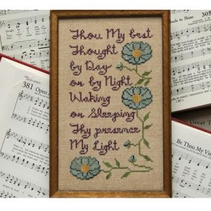 Sunday Stitches ~ Be Thou My Vision by Heartstring Samplery