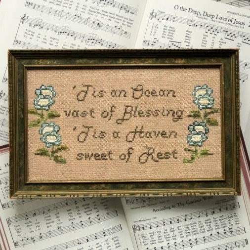 Sunday Stitches ~ Oh The Deep Deep Love Of Jesus by Heartstring Samplery