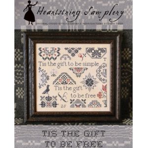 Tis the Gift to be Free chart by Heartstring Samplery