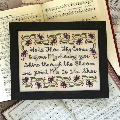 Sunday Stitches ~ Abide With Me by Heartstring Samplery