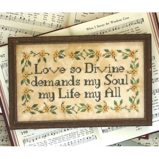 Sunday Stitches ~ When I Survey by Heartstring Samplery