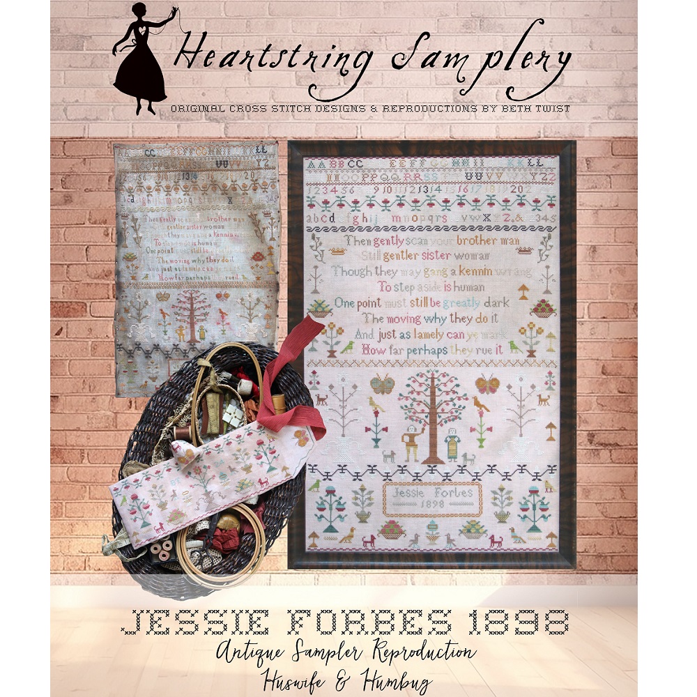 Jessie Forbes 1898 chart by Heartstring Samplery
