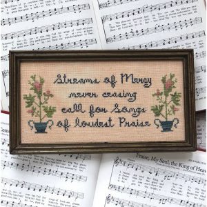 Sunday Stitches ~ Come Thou Fount by Heartstring Samplery