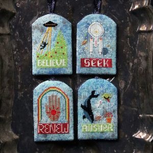 Out There Ornament Set by Heartstring Samplery