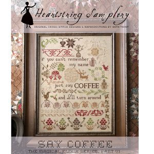 Say Coffee by Heartstring Samplery