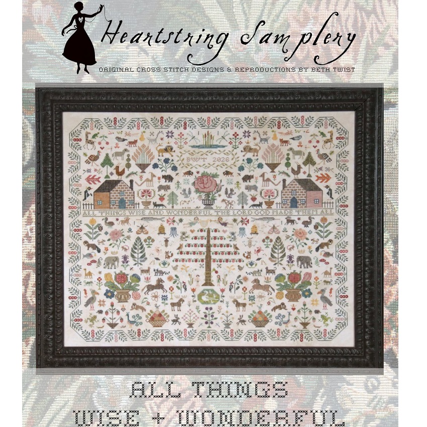 All Things Wise & Wonderful chart by Heartstring Samplery