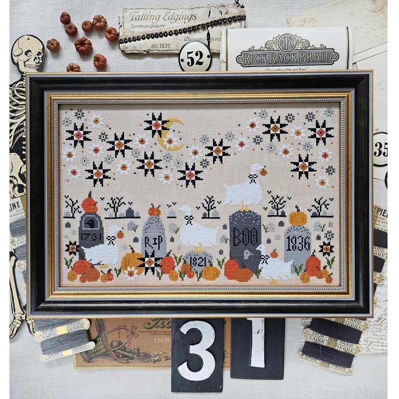 Ghoosts in the Graveyard chart by Hello From Liz Mathews