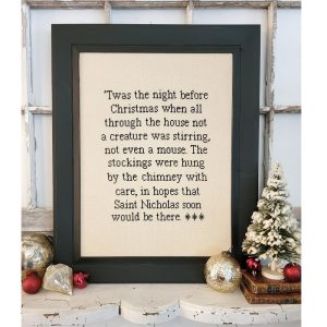 The Night Before Christmas chart by Hello From Liz Mathews