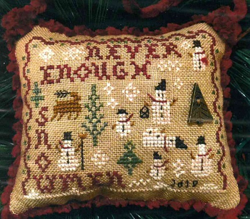 2019 Snowmen Ornament ~ Never Enough Snowmen by Homespun Elegance
