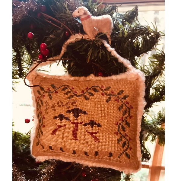 Wishing Ewe Christmas Peace by Homespun Elegance