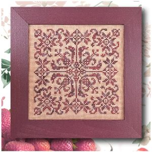 Strawberry Square by Ink Circles