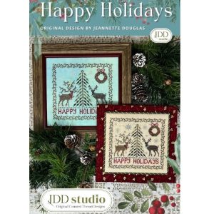 Happy Holidays chart by Jeannette Douglas Designs