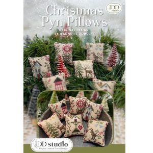Christmas Pyn Pillows chart by Jeannette Douglas Designs
