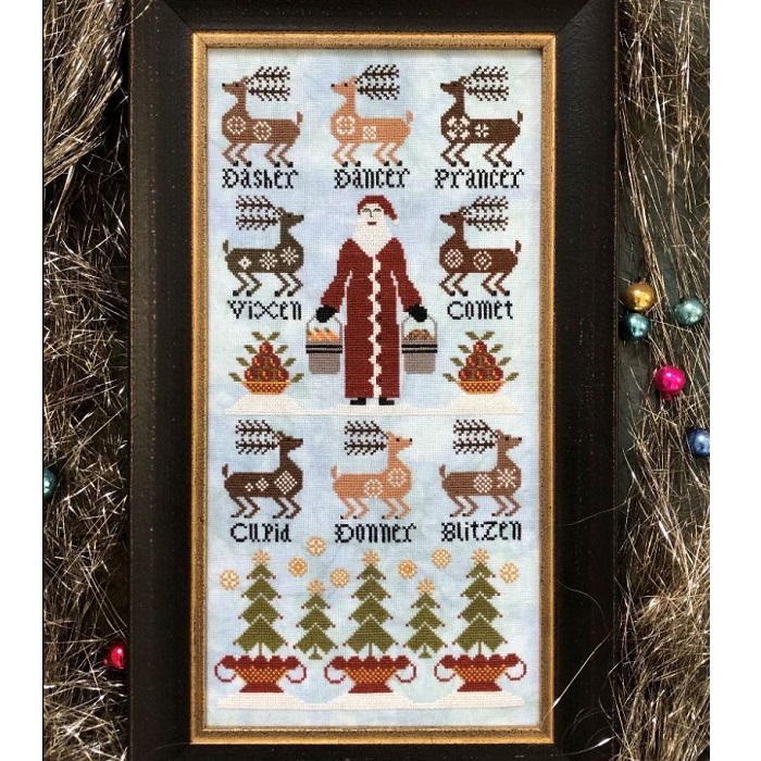 Eight Tiny Reindeer by Kathy Barrick