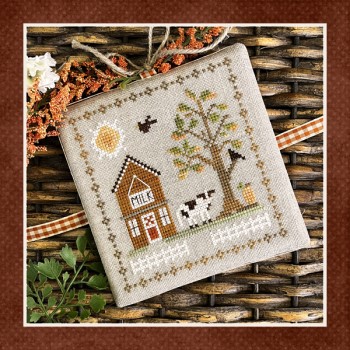 Fall on the Farm 6 - With a Moo Moo Here chart by Little House Needleworks
