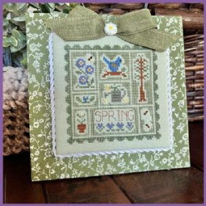 Bits and Pieces of Spring chart by Little House Needleworks