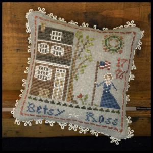 Early Americans ~ Betsy Ross chart by Little House Needleworks