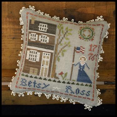 Early Americans ~ Betsy Ross chart by Little House Needleworks