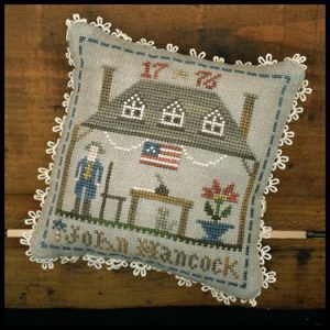 Early Americans ~ John Hancock chart by Little House Needleworks
