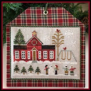Hometown Holiday ~ Schoolhouse by Little House Needleworks