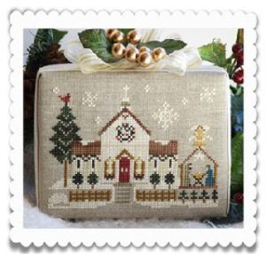 Hometown Holiday ~ Town Church by Little House Needleworks