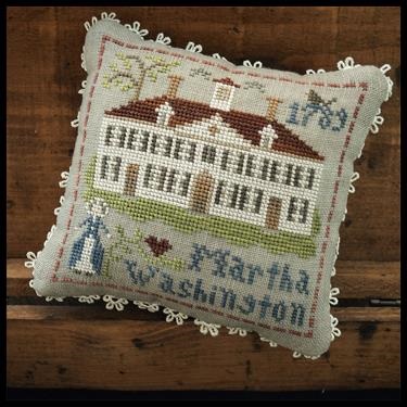 Early American ~ Martha Washington chart by Little House Needleworks