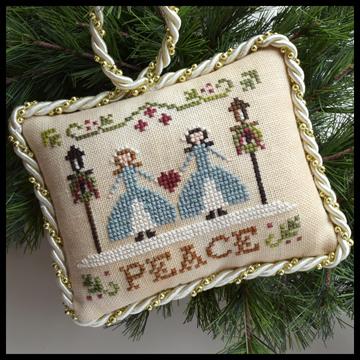 Ornament, Sampler Tree<br>Peace