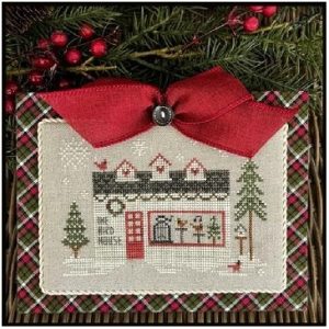 Hometown Holiday ~ Bird House by Little House Needleworks