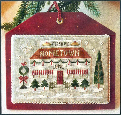 Hometown Holiday ~ Diner by Little House Needleworks