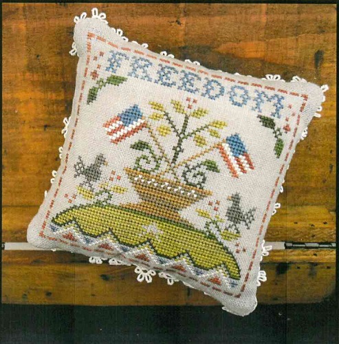 Early American ~ Freedom chart by Little House Needleworks