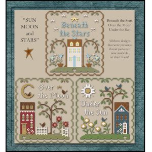 Sun, Moon, and Stars by Little House Needleworks