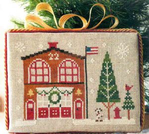 Hometown Holiday ~ Firehouse by Little House Needleworks