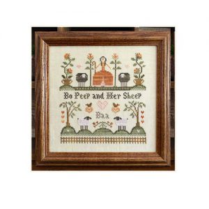 Little House Needleworks ~ Bo Peep and Her Sheep