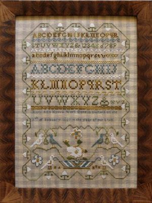 Mary Ann Myers Sampler, The