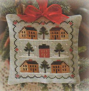 Ornament   2012 #12 – Saltbox Village