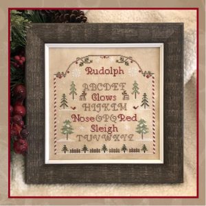 Rudolph’s Sampler by Little House Needleworks