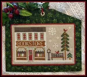 Hometown Holiday ~ Bookstore by Little House Needleworks