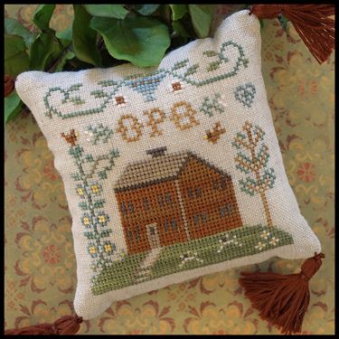 ABC Samplers ~ OPQ chart by Little House Needleworks