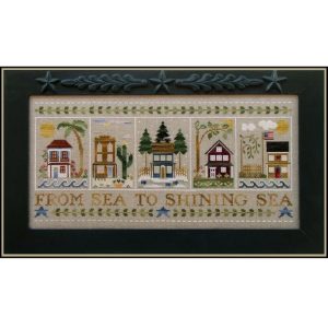 Sea To Shining Sea by Little House Needleworks