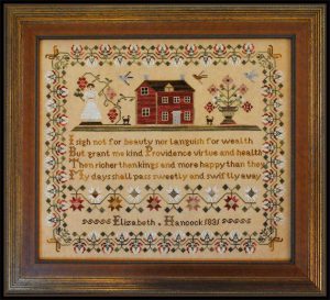 Elizabeth Hancock Sampler, The