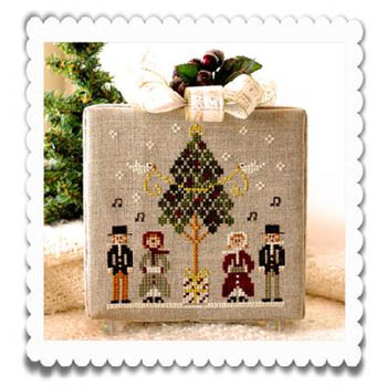 Hometown Holiday ~ Caroling Quartet by Little House Needleworks