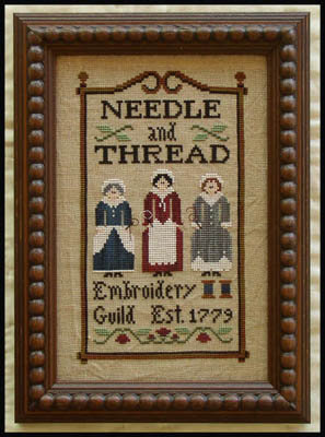 Embroidery Guild chart by Little House Needleworks