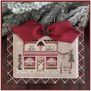 Hometown Holiday ~ Ice Cream Shop by Little House Needleworks