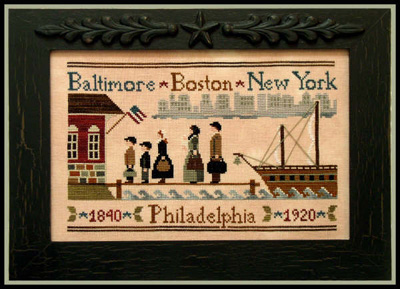 Coming To America chart by Little House Needleworks