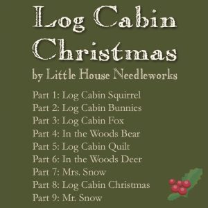 Log Cabin Christmas by Little House Needleworks