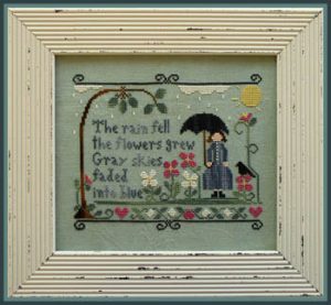 Rain Fell, The chart by Little House Needleworks