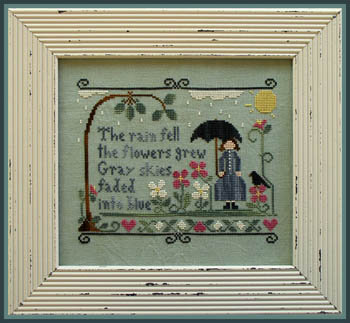 Rain Fell, The chart by Little House Needleworks